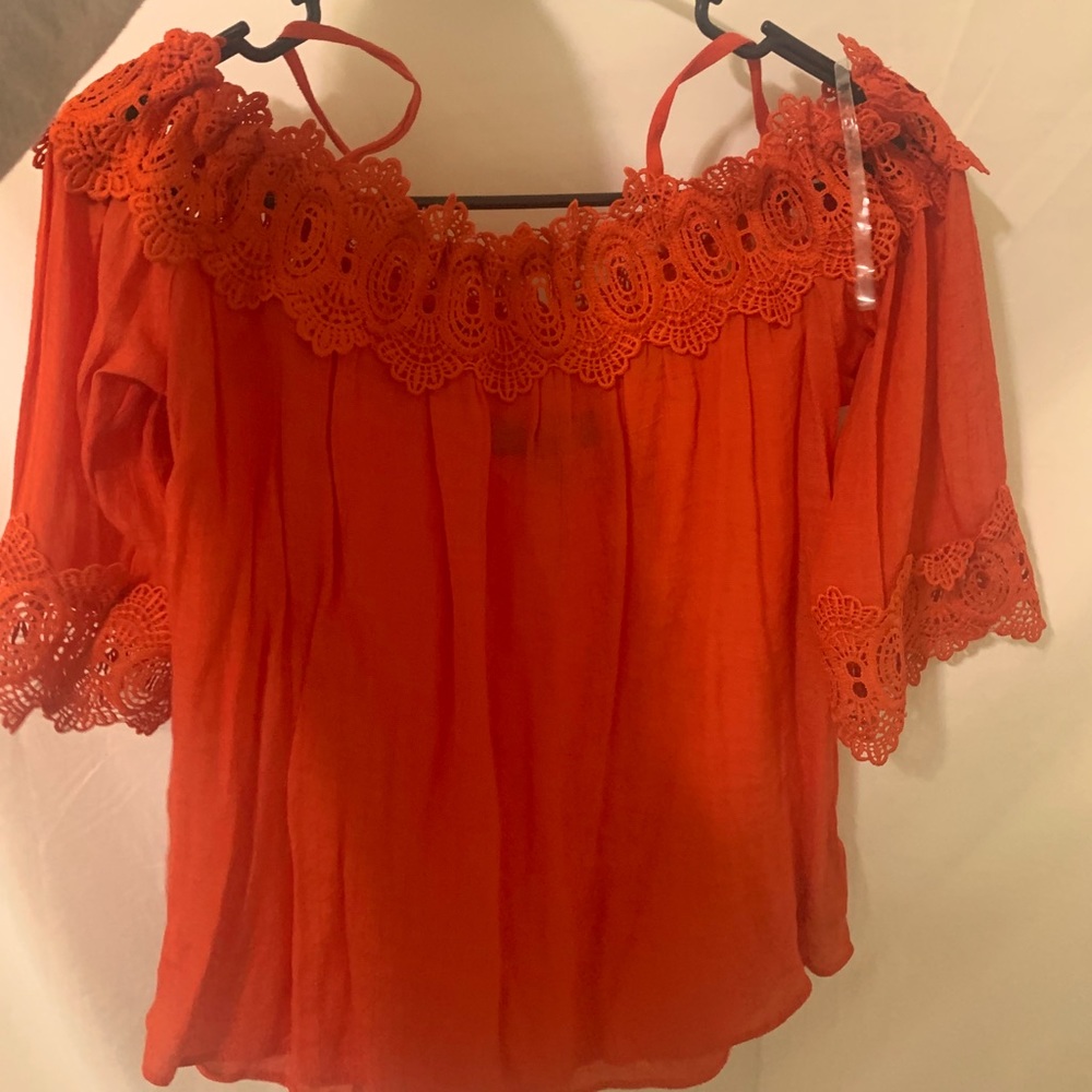 Off shoulder blouse